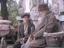 Indy and Tolstoy arrive at the train station.