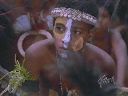 Who is undergoing some type of ceremony.