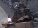 That evening Indy tries to write a letter to Claire.