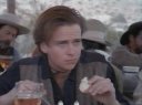 During lunch Indy gets some advice from his fellow actors.